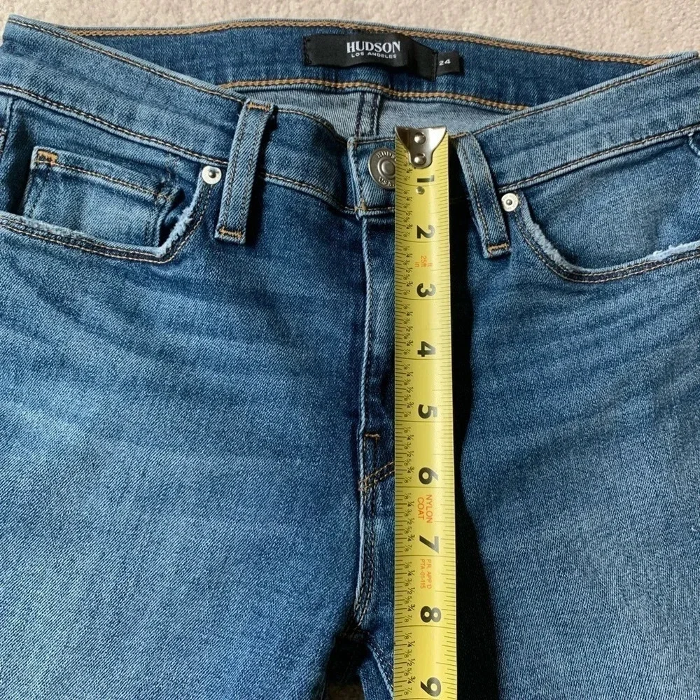 HUDSON Nico Super skinny with detailed front legs, size 24